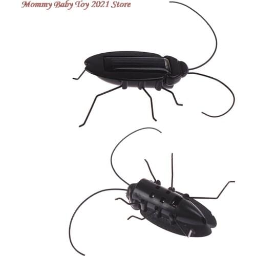 Educational Solar Insect Kids Cockroach Toys Magic Solar Powered Insect Play Learn Solar Novelty Toys For Children Gift
