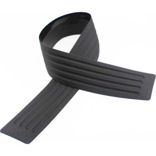 Car rear bumper rubber protection pad trim for Mitsubishi ASX/Outlander/Lancer Evolution/Pajero/Eclipse/Grandis