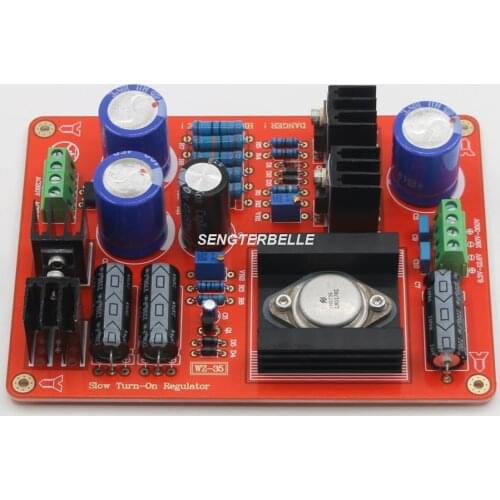 Assembled LM317K High Voltage Power Supply Board +DC150V-350V Adjustment For Tube Preamplifier Board