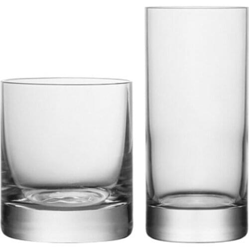 Drinking Glasses Highball Glasses Crystal Glass Tumblers for Water Juice Beer Wine Cocktails Whisky