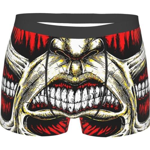 Colossal Titan Attack On Titan Eren Sci-fi Anime Underpants Cotton Panties Underwear Comfortable Shorts Boxer Briefs