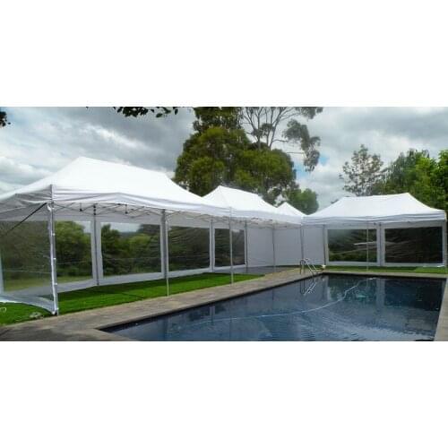 10ft x 20ft Waterproof Aluminum Folding Gazebo Outdoor Party Wedding Tent for Events Canopy shelter Pop Up Gazebo Marquee Awning