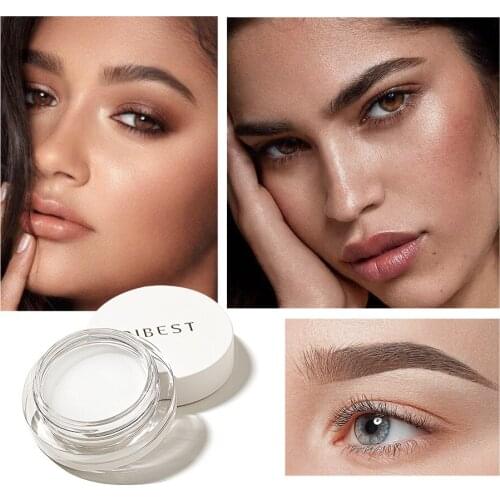 Waterproof Eyebrow Primer Base Cream Makeup Eyebrow Primer Gel Eye Under Shadow Cosmetic Long Lasting Smudge-Proof Brow Primer