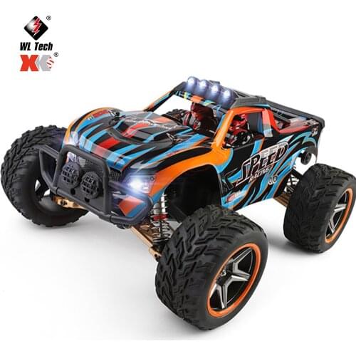 Wltoys 104009 1/10 Scale 2.4G Brushed RC Car 4WD High Speed Vehicle Models 45km/h RTR Truck Buggy Toys Adults Children Gifts