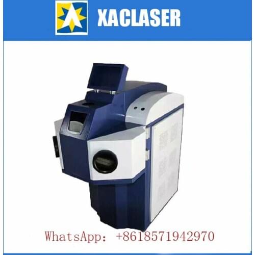 Factory sale 100W/200W laser welding machine price with water chillering for necklace and ring