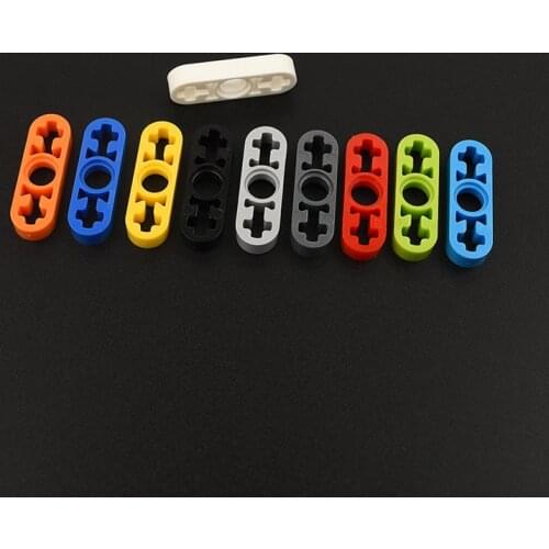 10PCS 6632 High-tec Hole beam 1 x 3 Thin Building Blocks Parts MOC DIY Education Build Toys Brick