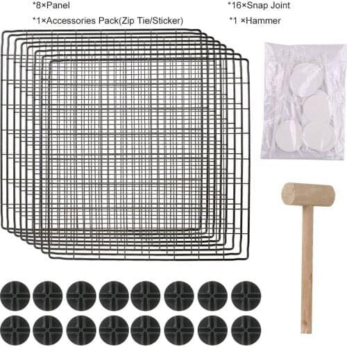 8/6Panel Pet Playpen Pet Pen Without Door for Small Animals Puppy Guinea Pigs Rabbit Bunny Rat