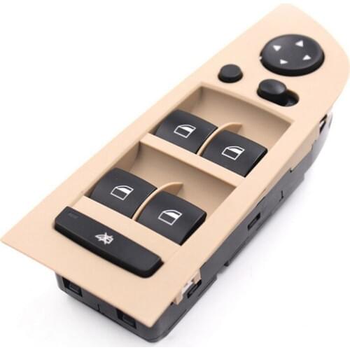 Beige Panel High Quality Power Window Control Switch Console Left For BMW E90 318i 320i 325i 335i 61319217334 Car Accessories