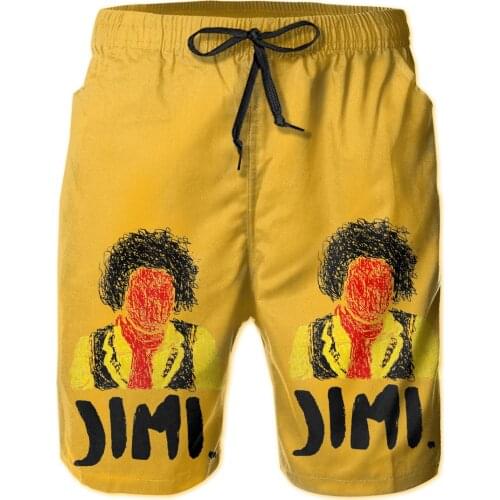 Summer Men Causal Short Breathable Quick Dry Geeky R215 basketball Jimi Scribble Classic Pants