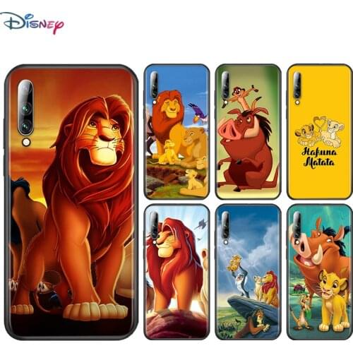 The Lion King For Samsung Galaxy A90 A80 A70 S A60 A50S A30 S A40 S A2 A20E A20 S A10S A10 E Black Phone Case