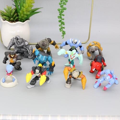 2021 new 16pcs 5-7cm size Gormiti Anime Action figure Dolls Atomic gomitiere Volcano soldiers the lords of nature