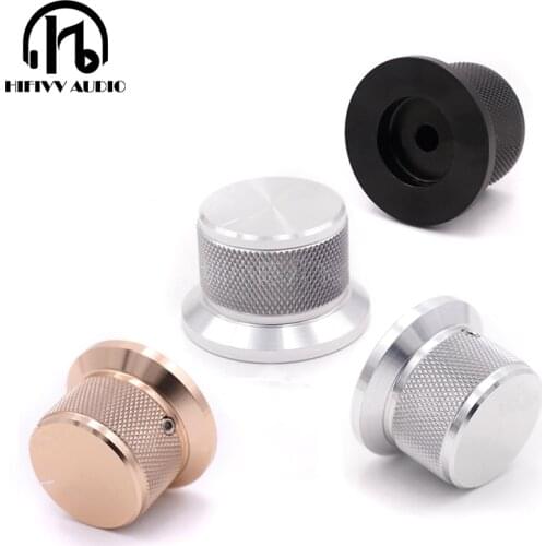 HIFI audio amp Aluminum Volume knob 1pcs Diameter 38mm Height 25mm amplifier Potentiometer knob