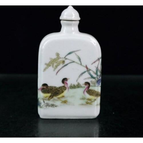 China seiko ceramic Snuff bottles crafts statue