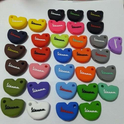 Rubber Motor Scooter Silicone Key Protec Holder for Vespa LX GTS GTV GT 125 200 250 300 PIAGGIO FOB Remote Cover