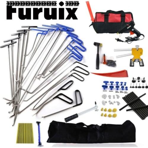 Hand Tools Ding Dent Repair Rods Professional Paintless dent remove for Hail Removal Big Kit