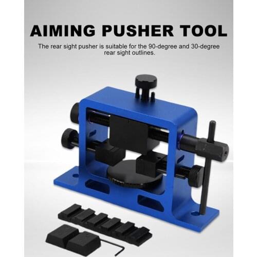 1pcs Rear Sight Pusher Tool For Car Universal Heavy Duty Adjuster For The 90-degree And 30-degree Rear Sight Outlines
