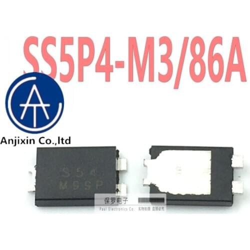 10pcs 100% orginal and new Schottky diode SS5P4-M3/86A silk screen S54 TO-227A patch real stock