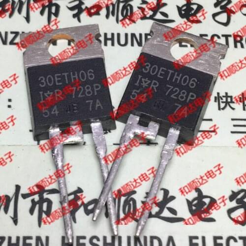 10pcs/lot 30ETH06 New Spot TO-220-2 Fast 600V 30A