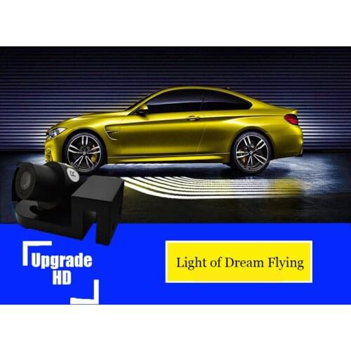 2 pcs LED Car accessories Decorative Lighting Laser Light Chassis Projection Light Angel Wings Light Refit General Blanket Wing
