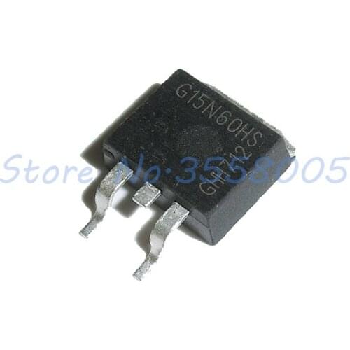 5Pcs/lot G15N60HS SGB15N60HS TO-263