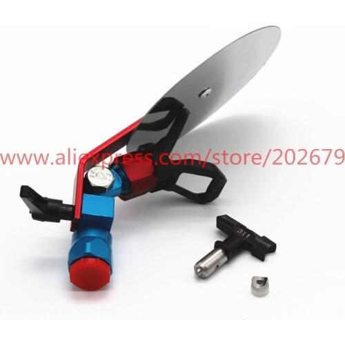 7/8" Airless Spray Guide Color Separation Baffle, Airless Paint Sprayer Gun Universal Spray Gun Nozzle Seat, Anti-Splash Baffle