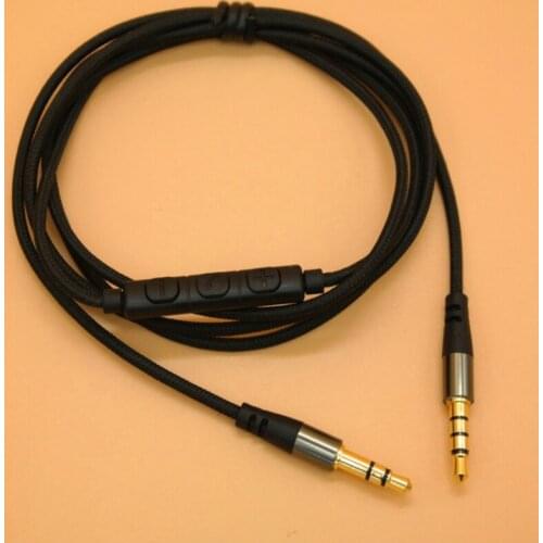 3.5mm to 3.5mm audio cable male to male with mic