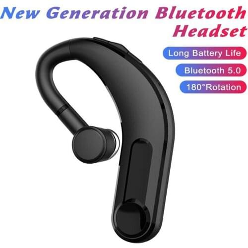 M21 Bluetooth headset upgraded version of the hanging ear business blue flood solution Bluetooth 5.0 low energy headphones