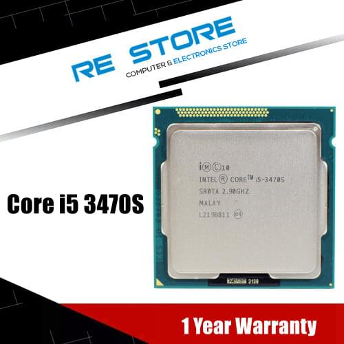 Used Intel Core i5 3470S 2.9GHz Quad-Core CPU Processor 6M 65W LGA 1155