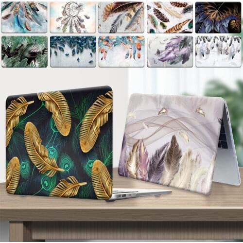 For Apple Macbook Air 13" A2179/Pro 13" A1425 A1502/Pro 15" A1707 A1990/Pro 16" A2141 Feather Laptop Hard Shell Case Cover