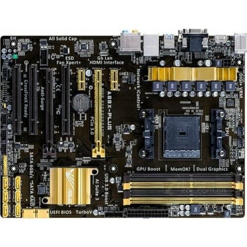 ATX Motherboard for ASUS A88X-PLUS FM2/FM2+ A88X A8 A10 DDR3 CrossFire&SL