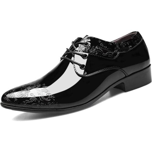 Mazefeng Brand Oxford Mens Dress Shoes Formal Business Lace-up Full Grain Leather Minimalist Shoes for Men Men Dress Shoes 2021