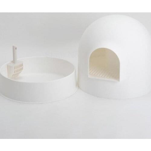 Cat Sand Basin Closed Pidan Splash Extra Large Cat Litter Box Excrement Basin Cats Closed Toilet