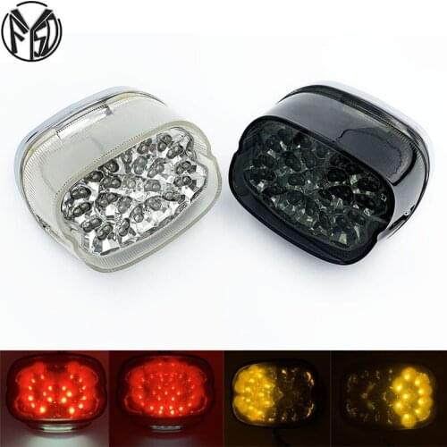 Motorcycle Tail Light LED integrated Turn Signals for Fatboy, Sportster, Dyna, Road King, Glides, XL 883 1200