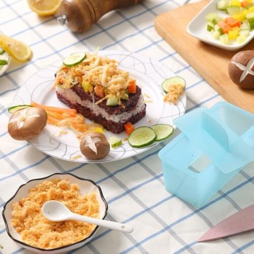 Sushi Maker Rice Roll Mold Kitchen DIY Rice Ball Bento Mould Tool sKitchen Accessories with Multi-Layer Sushi Tool