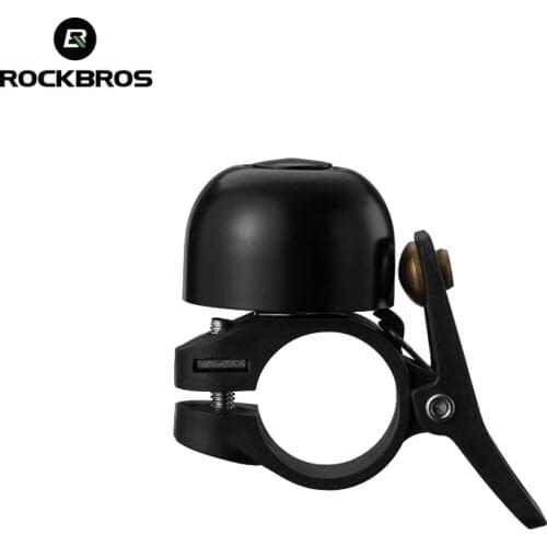 ROCKBROS Bicycle Bell Ring Aluminium For Bike Horn MTB Mountain Road Cycling Bike Bell Handlebar Vintage Bicycle Accessories