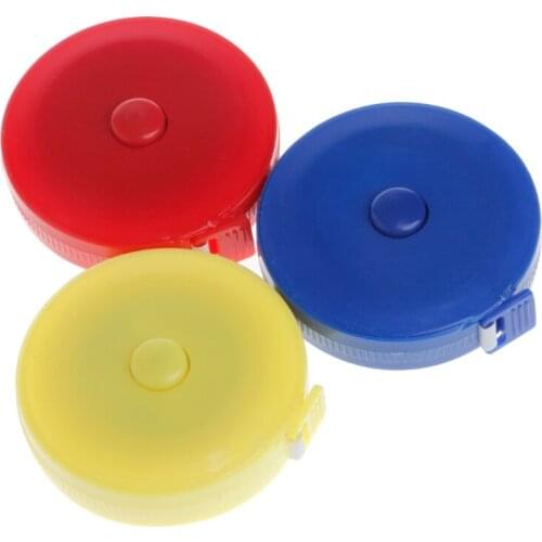 Retractable Ruler Tape Measure 60 inch 1.5m For Sewing Cloth Dieting Tailor