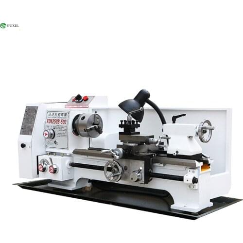 XD6250 Mini Home Multifunctional Turning Lathe Machine, Desktop Precise Industrial Metal Turning Machine, 220V / 380V Turning Mi
