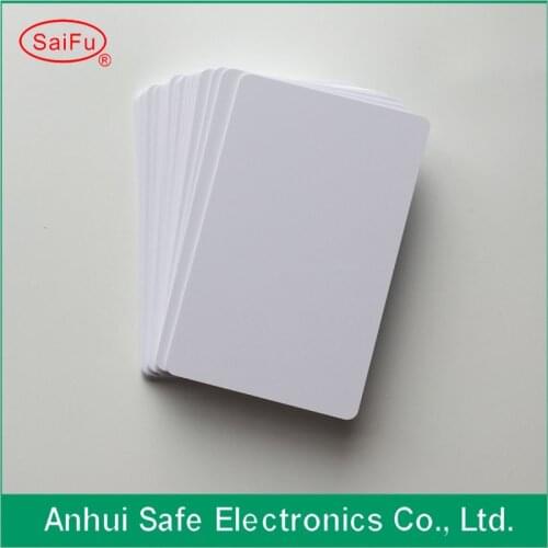 100PCS Inkjet Business PVC ID Card Two Sides Printable Waterproof For Epson or Canon