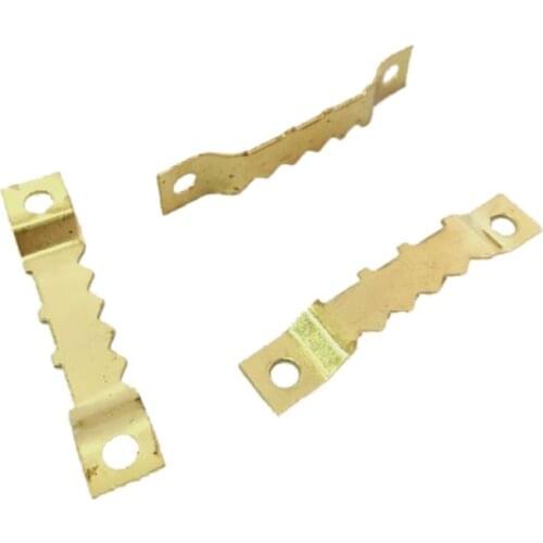 200pcs/set D Ring Picture Photo Oil Painting Frame Sawtooth Hanger Hook Screws With Screwdriver Kits Mounted Accessories P15D