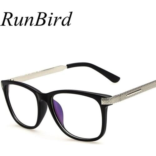 2018 Wholesale Metal Leg Anti Radiation Women Computer Glasses Brand Designer Eyeglasses Unisex Men Reading Optical Glasses R265