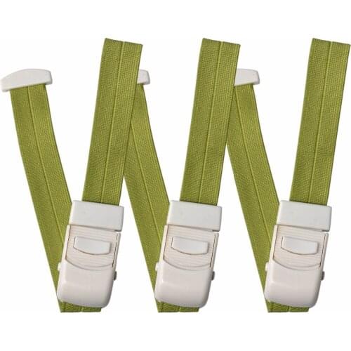 3 Pieces/pack Tourniquet Quick Slow Release Medical First Aid Paramedic Buckle Outdoor Strap Color Green