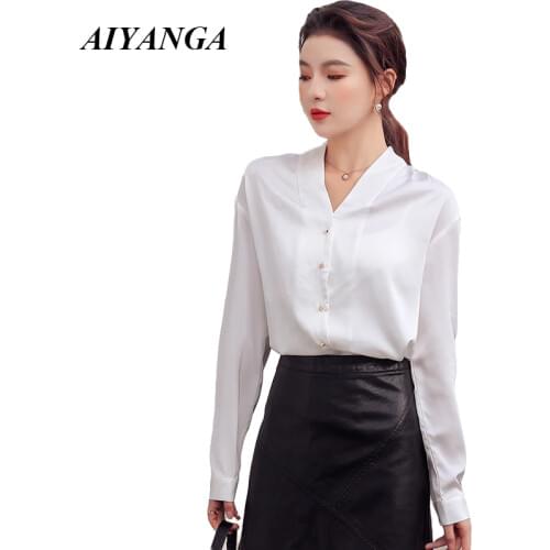 Шелковые блузки AIYANGA China At AliExpress