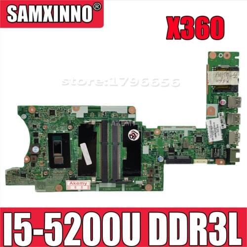 Akemy Original 782306-501 For HP Envy X360 15-U Laptop motherboard 782306-001 DA0Y61MB6E0 SR23Y I5-5200U DDR3L 100% Fully Tested