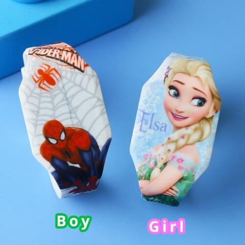 Cartoon Princess Children Watches Cute Rubber Luminous Girl LED Watch Kids Super Hero Electronic Clock Reloj Infantil Saati