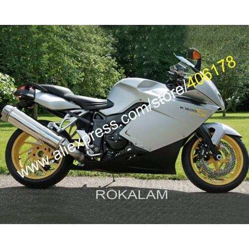 Black Gray Body Kit For BMW 05 06 07 08 K1200S 2005-2008 K 1200S K1200 S ABS Bodywork Motorcycle Fairing Fit