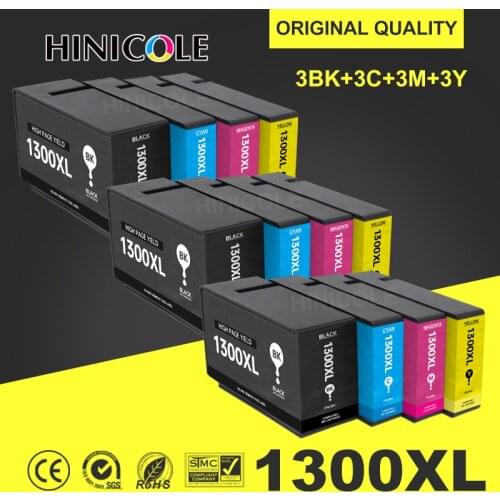 Hinicole Compatible Ink Cartridge For Canon PGI1300 PGI-1300 1300XL 1300 XL Suit for Canon MAXIFY MB2030 MAXIFY MB2330 Printers
