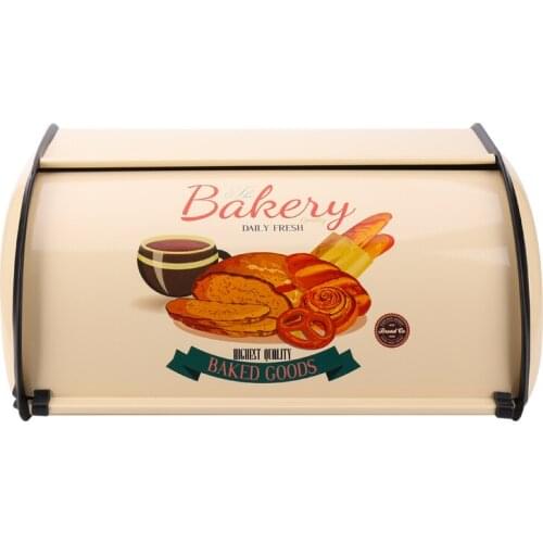 Fine Iron Food Storage Container 31*21.5*15cm 1-2liter Food Snack Gifts Durable High-Quality