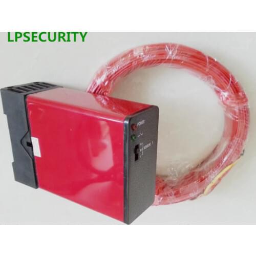 LPSECURITY 220V Loop Detector with 50M wire can operate barrier gate and control traffic light