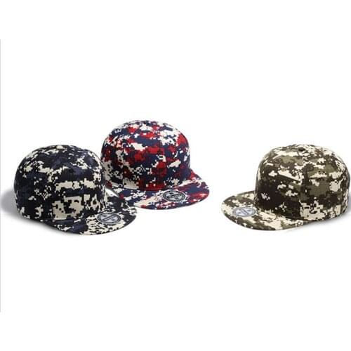 2021 Fashion Mosaic Flat Hat for Men and Women Hip Hop Cap Spring Summer