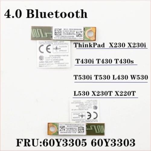 New Bluetooth 4.0 module SSEA for Thinkpad X200 X220 X230 X230I T400S T410 T420 T430 T430S T510 T520 T530 W510 W520 FRU 60Y3303